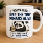 Work & Adulting Humor Mugs featuring funny workplace and everyday life sayings on white ceramic coffee mugs